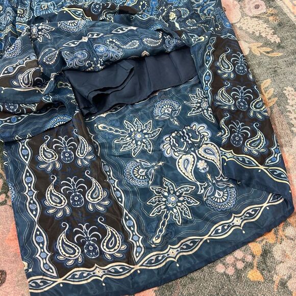 FARM Rio Blue Patterned Maxi Skirt - Picture 5 of 16